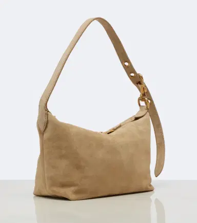Miu Miu Spirit Small suede shoulder bag | Thumbnail 4 Miu Miu Spirit Small suede shoulder bag | Thumbnail 4