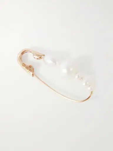 Loren Stewart 14-karat Gold Pearl Earring | Thumbnail 3 Loren Stewart 14-karat Gold Pearl Earring | Thumbnail 3