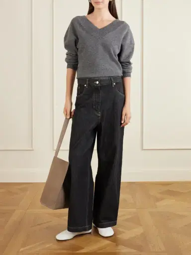 Studio Nicholson Neive Organic Low-rise Wide-leg Jeans | Thumbnail 2 Studio Nicholson Neive Organic Low-rise Wide-leg Jeans | Thumbnail 2