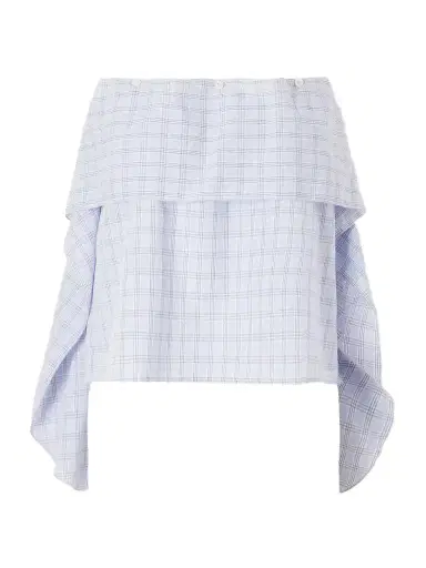 Deiji Studios Flow Checked Organic Cotton Blouse | Thumbnail 1 Deiji Studios Flow Checked Organic Cotton Blouse | Thumbnail 1