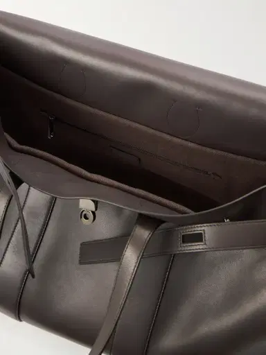 Brunello Cucinelli Leather Weekend Bag | Thumbnail 6 Brunello Cucinelli Leather Weekend Bag | Thumbnail 6