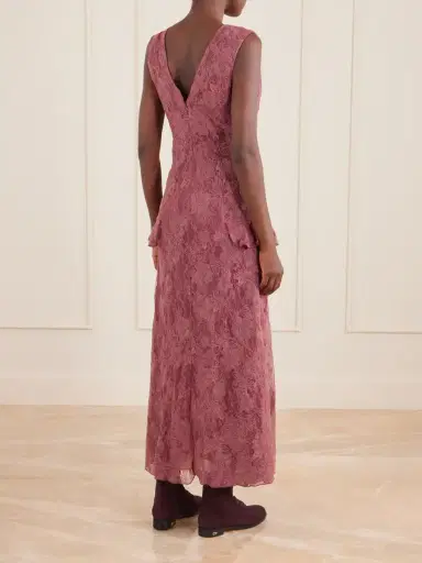 ANNA SUI Bow-detail Lace-embroidered Midi Dress | Thumbnail 3 ANNA SUI Bow-detail Lace-embroidered Midi Dress | Thumbnail 3