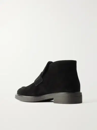 Gianvito Rossi Suede Ankle Boots | Thumbnail 3 Gianvito Rossi Suede Ankle Boots | Thumbnail 3