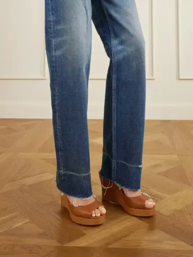 Jennifer Chamandi Nino 105 Leather Wedge Sandals | Thumbnail 2 Jennifer Chamandi Nino 105 Leather Wedge Sandals | Thumbnail 2