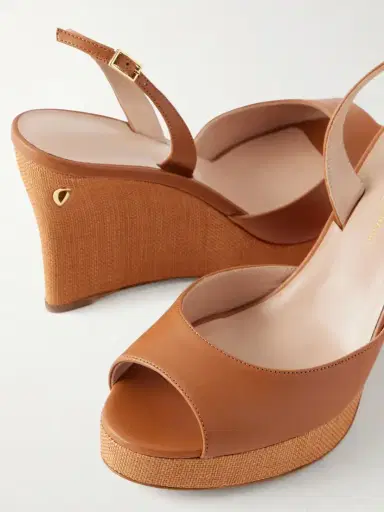 Jennifer Chamandi Nino 105 Leather Wedge Sandals | Thumbnail 5 Jennifer Chamandi Nino 105 Leather Wedge Sandals | Thumbnail 5