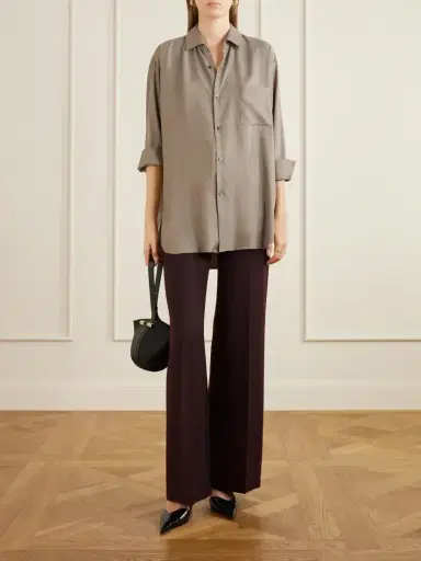 Victoria Beckham Victoria Angle 55 Croc-effect Leather Pumps | Thumbnail 4 Victoria Beckham Victoria Angle 55 Croc-effect Leather Pumps | Thumbnail 4
