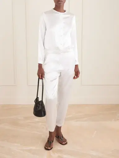The Park Rebecca Silk-satin Straight-leg Pants | Thumbnail 2 The Park Rebecca Silk-satin Straight-leg Pants | Thumbnail 2