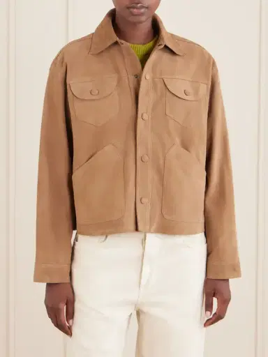 Frame Utility Suede Jacket | Thumbnail 3 Frame Utility Suede Jacket | Thumbnail 3
