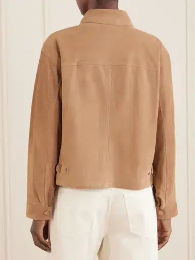 Frame Utility Suede Jacket | Thumbnail 4 Frame Utility Suede Jacket | Thumbnail 4