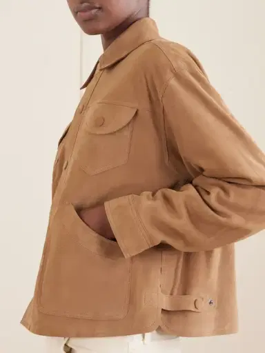 Frame Utility Suede Jacket | Thumbnail 5 Frame Utility Suede Jacket | Thumbnail 5