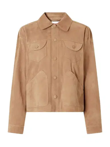 Frame Utility Suede Jacket | Thumbnail 1 Frame Utility Suede Jacket | Thumbnail 1
