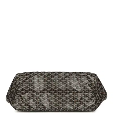 goyard Goyard Goyardine Black Saint Louis GM Tote Bag Palladium Hardware | Thumbnail 6 goyard Goyard Goyardine Black Saint Louis GM Tote Bag Palladium Hardware | Thumbnail 6