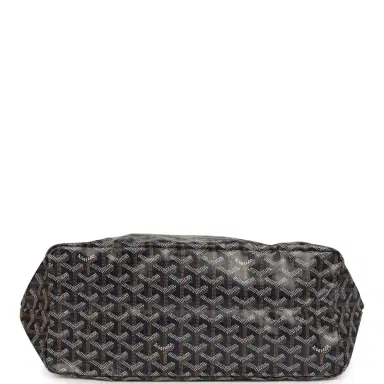 goyard Goyard Goyardine Navy Saint Louis PM Tote Bag Palladium Hardware | Thumbnail 6 goyard Goyard Goyardine Navy Saint Louis PM Tote Bag Palladium Hardware | Thumbnail 6