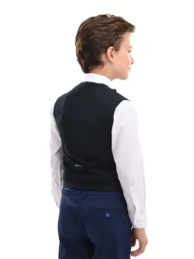 Moustache Little Boy's & Boy's Benito Vest Outfit - Navy - Size 14 | Thumbnail 6 Moustache Little Boy's & Boy's Benito Vest Outfit - Navy - Size 14 | Thumbnail 6