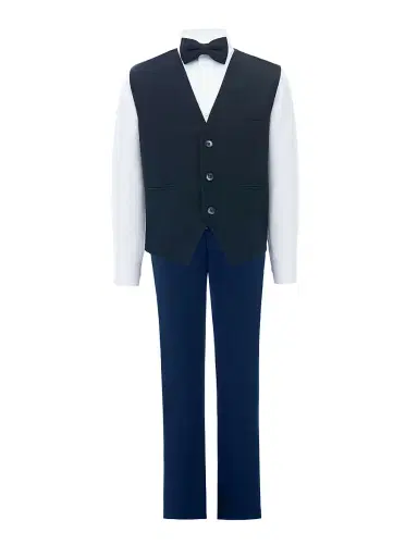 Moustache Little Boy's & Boy's Benito Vest Outfit - Navy - Size 14 | Thumbnail 1 Moustache Little Boy's & Boy's Benito Vest Outfit - Navy - Size 14 | Thumbnail 1