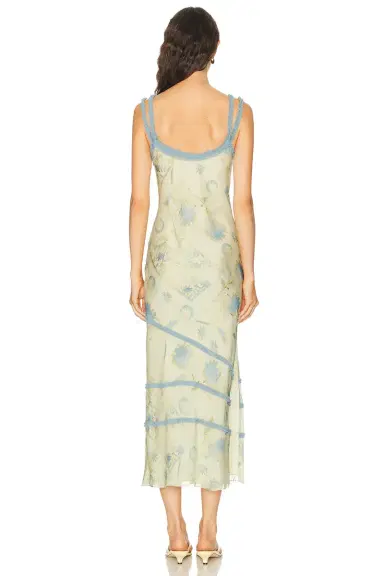 SIR. Cecile Ruffle Slip Dress | Thumbnail 4 SIR. Cecile Ruffle Slip Dress | Thumbnail 4
