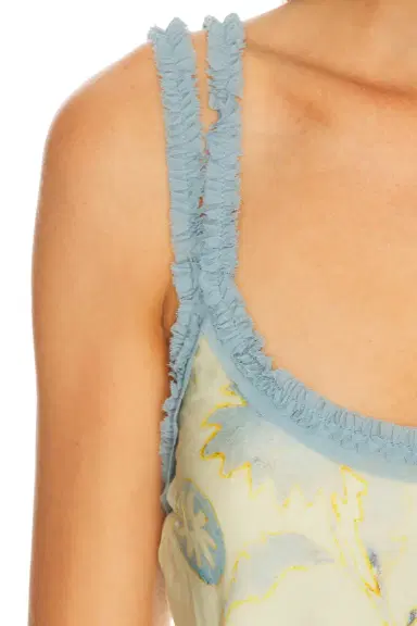 SIR. Cecile Ruffle Slip Dress | Thumbnail 5 SIR. Cecile Ruffle Slip Dress | Thumbnail 5