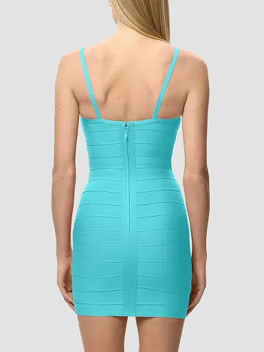 Hervé Léger Women's After Party Bandage Minidress - Reef | Thumbnail 3 Hervé Léger Women's After Party Bandage Minidress - Reef | Thumbnail 3