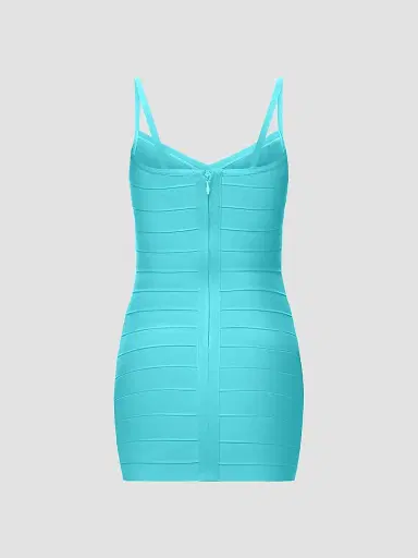 Hervé Léger Women's After Party Bandage Minidress - Reef | Thumbnail 7 Hervé Léger Women's After Party Bandage Minidress - Reef | Thumbnail 7