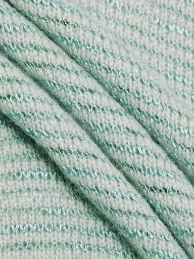 Guest In Residence Women's Open-Knit Striped Merino Wool-Blend Sweater - Sage Brush - Size XL | Thumbnail 7 Guest In Residence Women's Open-Knit Striped Merino Wool-Blend Sweater - Sage Brush - Size XL | Thumbnail 7