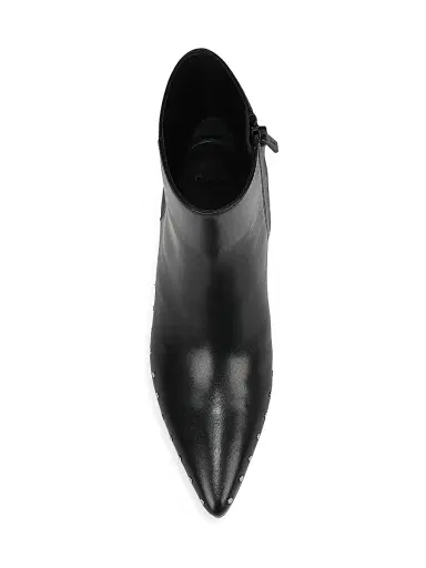 Vince Women's August 40MM Stud-Trim Leather Boots - Black - Size 11 | Thumbnail 4 Vince Women's August 40MM Stud-Trim Leather Boots - Black - Size 11 | Thumbnail 4
