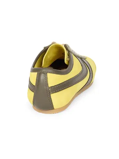 Dries Van Noten Women's Suede & Leather Low-Top Sneakers - Yellow - Size 11 | Thumbnail 3 Dries Van Noten Women's Suede & Leather Low-Top Sneakers - Yellow - Size 11 | Thumbnail 3