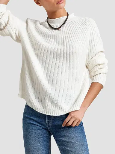 La Ligne Women's Abel Sweater - Ivory - Size XL | Thumbnail 3 La Ligne Women's Abel Sweater - Ivory - Size XL | Thumbnail 3