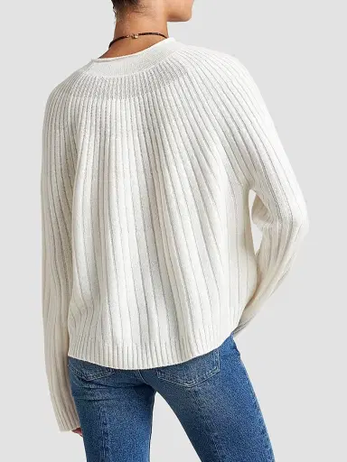 La Ligne Women's Abel Sweater - Ivory - Size XL | Thumbnail 4 La Ligne Women's Abel Sweater - Ivory - Size XL | Thumbnail 4