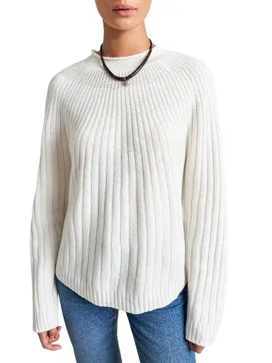 La Ligne Women's Abel Sweater - Ivory - Size XL | Thumbnail 1 La Ligne Women's Abel Sweater - Ivory - Size XL | Thumbnail 1