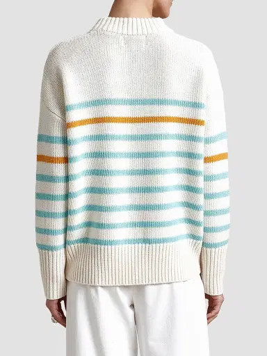 La Ligne Women's Marin Sweater - Aqua | Thumbnail 5 La Ligne Women's Marin Sweater - Aqua | Thumbnail 5
