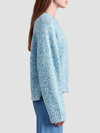 La Ligne Women's Ezra Sweater - Marled Sky - Size Medium | Thumbnail 2 La Ligne Women's Ezra Sweater - Marled Sky - Size Medium | Thumbnail 2