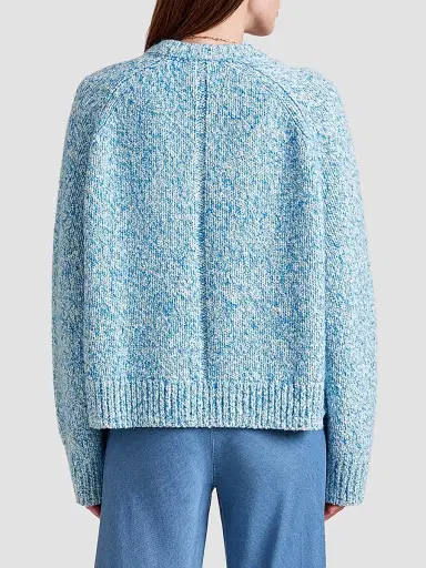 La Ligne Women's Ezra Sweater - Marled Sky - Size Medium | Thumbnail 3 La Ligne Women's Ezra Sweater - Marled Sky - Size Medium | Thumbnail 3