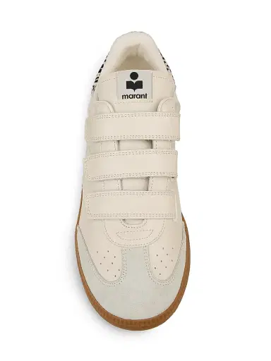 Isabel Marant Women's Beth Calf Hair Low-Top Sneakers - Chalk | Thumbnail 4 Isabel Marant Women's Beth Calf Hair Low-Top Sneakers - Chalk | Thumbnail 4