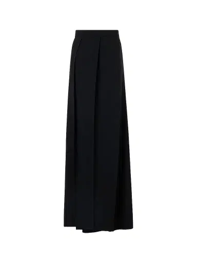 Akris Women's Fossil Pleated Wool Mid-Rise Straight-Leg Pants | Thumbnail 1 Akris Women's Fossil Pleated Wool Mid-Rise Straight-Leg Pants | Thumbnail 1