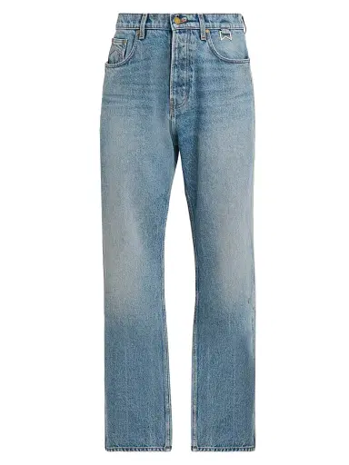 Rhude Men's Pintuck 90s Traxedo Baggy Jeans - Dakar Indigo - Size 38 | Thumbnail 1 Rhude Men's Pintuck 90s Traxedo Baggy Jeans - Dakar Indigo - Size 38 | Thumbnail 1