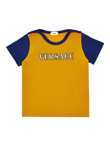 Versace Baby's, Little Kid's & Kid's Logo Jersey T-Shirt - Mustard - Size 3 | Thumbnail 1 Versace Baby's, Little Kid's & Kid's Logo Jersey T-Shirt - Mustard - Size 3 | Thumbnail 1