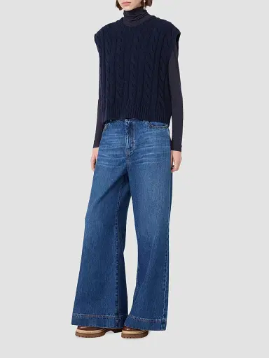 Weekend Max Mara Women's Stretch Viscose Jersey Top | Thumbnail 2 Weekend Max Mara Women's Stretch Viscose Jersey Top | Thumbnail 2