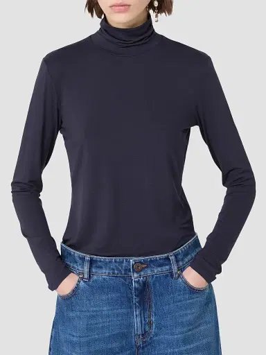 Weekend Max Mara Women's Stretch Viscose Jersey Top | Thumbnail 5 Weekend Max Mara Women's Stretch Viscose Jersey Top | Thumbnail 5