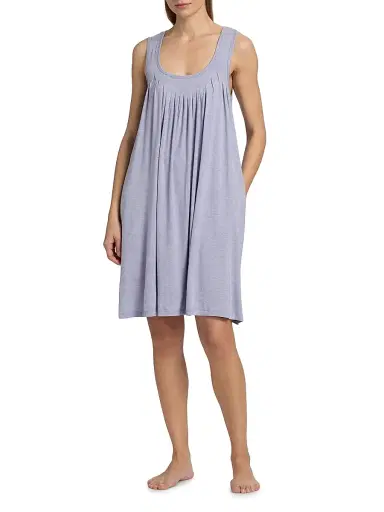 Papinelle Women's Kate Pintuck Nightie - Soft Lavender - Size Large | Thumbnail 2 Papinelle Women's Kate Pintuck Nightie - Soft Lavender - Size Large | Thumbnail 2