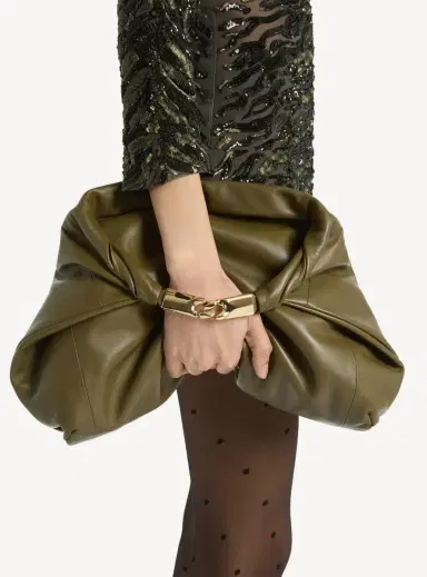 Balmain DINNER AT 8 medium bag in smooth leather | Thumbnail 2 Balmain DINNER AT 8 medium bag in smooth leather | Thumbnail 2