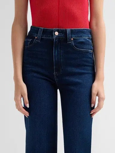 PAIGE Women's Anessa High-Rise Wide-Leg Ankle Jeans - Basilica | Thumbnail 5 PAIGE Women's Anessa High-Rise Wide-Leg Ankle Jeans - Basilica | Thumbnail 5