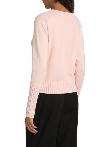 Guest In Residence Women's Rib-Knit Cotton-Blend Sweater - Sprinkle | Thumbnail 5 Guest In Residence Women's Rib-Knit Cotton-Blend Sweater - Sprinkle | Thumbnail 5