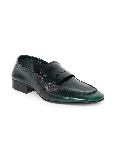 Dries Van Noten Women's Leather Penny Loafers | Thumbnail 2 Dries Van Noten Women's Leather Penny Loafers | Thumbnail 2