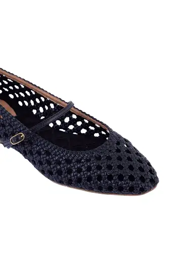 Aera Women's Maya Woven Mary Jane Ballet Flats | Thumbnail 3 Aera Women's Maya Woven Mary Jane Ballet Flats | Thumbnail 3