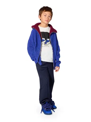 Lanvin Little Boy's & Boy's Curb Graphic T-Shirt - Offwhite - Size 14 | Thumbnail 2 Lanvin Little Boy's & Boy's Curb Graphic T-Shirt - Offwhite - Size 14 | Thumbnail 2