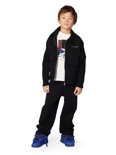 Lanvin Little Boy's & Boy's Curb Graphic T-Shirt - Offwhite - Size 14 | Thumbnail 4 Lanvin Little Boy's & Boy's Curb Graphic T-Shirt - Offwhite - Size 14 | Thumbnail 4