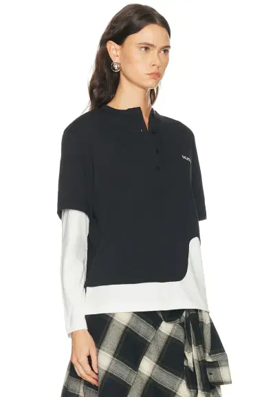 The Attico Layered Tee | Thumbnail 2 The Attico Layered Tee | Thumbnail 2