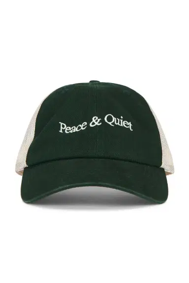 Museum of Peace and Quiet Wordmark Trucker Dad Hat | Thumbnail 1 Museum of Peace and Quiet Wordmark Trucker Dad Hat | Thumbnail 1