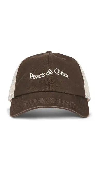 Museum of Peace and Quiet Wordmark Trucker Dad Hat | Thumbnail 4 Museum of Peace and Quiet Wordmark Trucker Dad Hat | Thumbnail 4