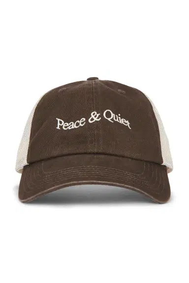Museum of Peace and Quiet Wordmark Trucker Dad Hat | Thumbnail 1 Museum of Peace and Quiet Wordmark Trucker Dad Hat | Thumbnail 1
